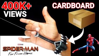 How To Make SPIDER MAN WEB SHOOTER With Cardboard 