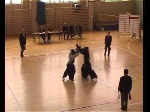 12'th Baltic Cup - kyu class final- Wróbel(aka) vs. Szydlak(shiro)