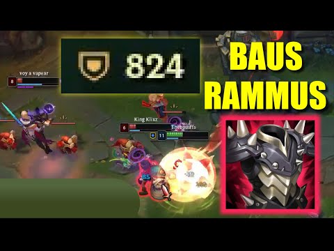 When 824 Armor Rammus Taunts you...