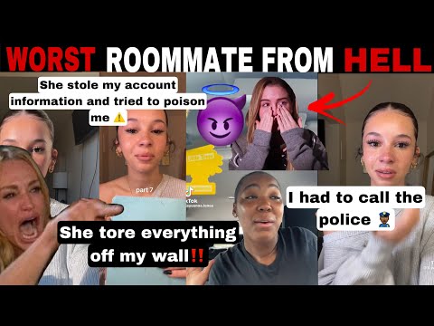 MERCY! 😱 WORST ROOMMATES EVER! COLLEGE ROOMMATES FROM HELL | TIK TOK COMPILATION STORYTIME