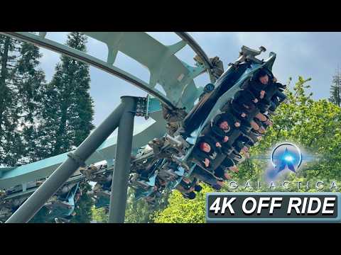Galactica (4K OFF Ride POV)- Alton Towers, Staffordshire, GB