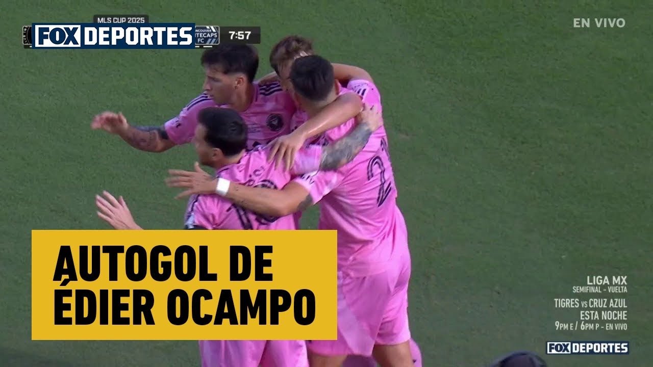 🤯⚽️ AUTOGOL DE ÉDIER OCAMPO | Inter Miami CF 1-0 Vancouver Whitecap | MLS Cup 2025