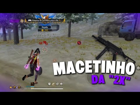 COMO FAZER O "MACETINHO DA 2X" NO FREEFIRE!