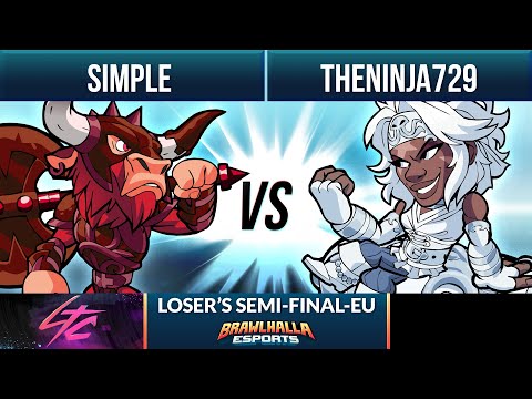 Simple vs TheNinja729 - Loser's Semi-Final - Low Tier City 2020 - EU 1v1