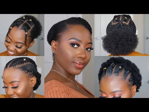 4C Hairstyles For Short Hair | Perfect for school &...