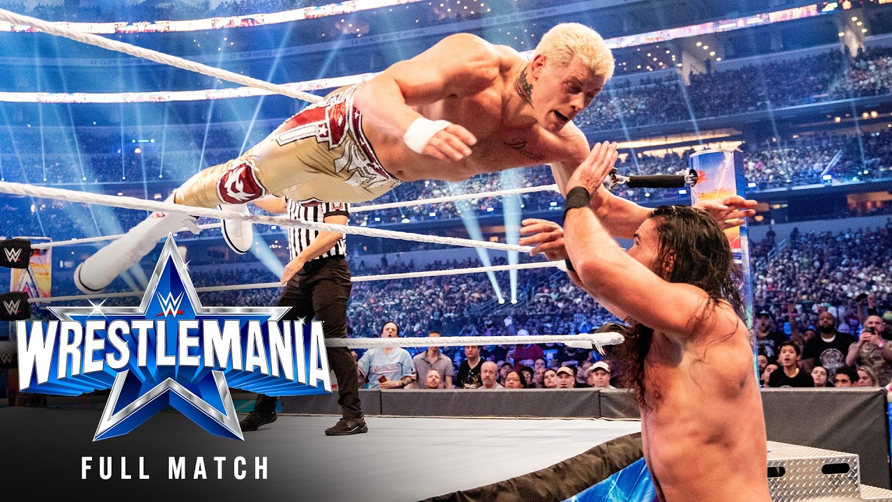 FULL MATCH: Cody Rhodes vs. Seth "Freakin" Rollins: WrestleMania 38 Saturday
