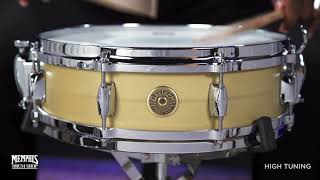 Video thumbnail for Gretsch 14x4.25 USA Custom Gergo Borlai Signature Snare Drum (GAS42514-GB) by Memphis Drum Shop