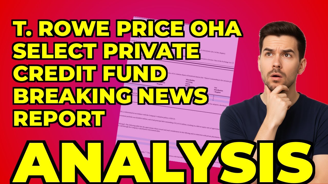 My Take on T Rowe Price OHA Select Private Credit Fund's Filing