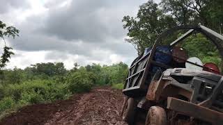 preview picture of video 'Road to the Heaven l Muddy Road to Jong Plas Mondulkiri - Adventure'