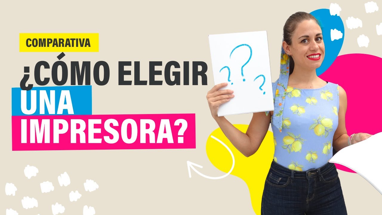 ¿Qué impresora comprar 📑 Tips - Tinta, láser o recargable