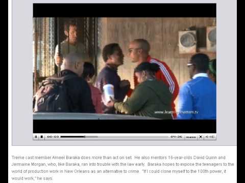 Ameer Baraka of HBO Show Treme Profiled on PBS 4-7-10.wmv