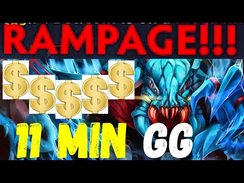 ARTEEZY SMURF RAMPAGE [Weaver] Immortal Pro Gameplay #2 - Dota 2 Weaver Rampage