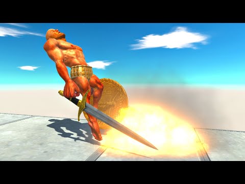 Was pushed into a landmine - Animal Revolt Battle Simulator