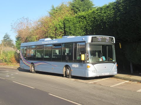 *RARE* Nottingham city Transport - Scania Omnilink 304 (YN57 FYV) ride on Lilac line 27