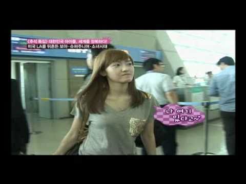 Jessica 제시카 (SNSD) hit Donghae 이동해 (SuJu).mp4