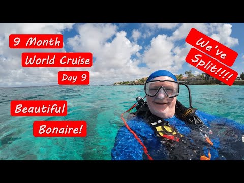 Day 9 of our Royal Caribbean Ultimate World Cruise Beautiful Bonaire  #ultimateworldcruise