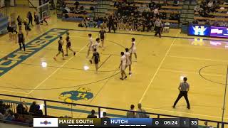 Hutch High Boys vs Maize South Boys  Feb  4th 2025
