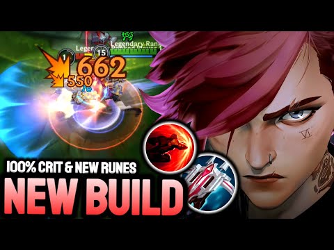 VI 100% CRIT NEW BUILD WITH SUDDEN IMPACT IS GOOD? (FULL BURST BUILD) - Vi - Wild Rift