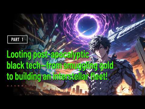 Looting post-apocalyptic black tech—from smuggling gold to building an interstellar fleet!