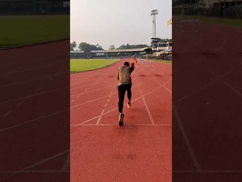 Standing Start Back Cam 🏃🇱🇰 #100m #running #trainingdiaries