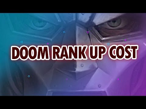 Doctor Doom Rank Up Cost - MARVEL Future Fight