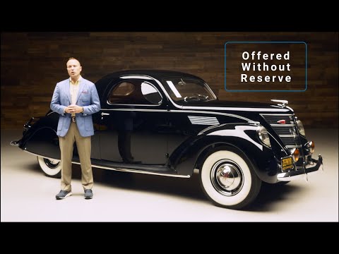 1937 Lincoln Zephyr 'Black Beauty' V-12 Coupe | The Auburn Auction | August 31 - September 2