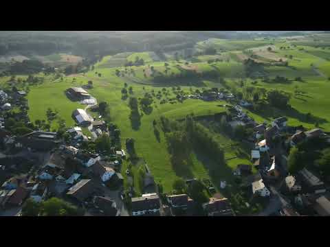 Flug über Adelhausen-Rheinfelden (Baden) & Region