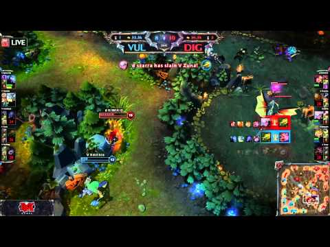 Recap: VUL vs DIG - NA LCS SPR 2013 W1D2
