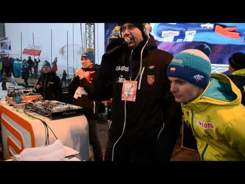 Zakopane 2015 - zapowiedź Janka Ziobro, skok Kamila Stocha po zwycięstwo