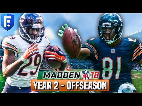 YEAR 2 FULL OFFSEASON STREAM! - Madden 18 Bears Franchise | Ep.38