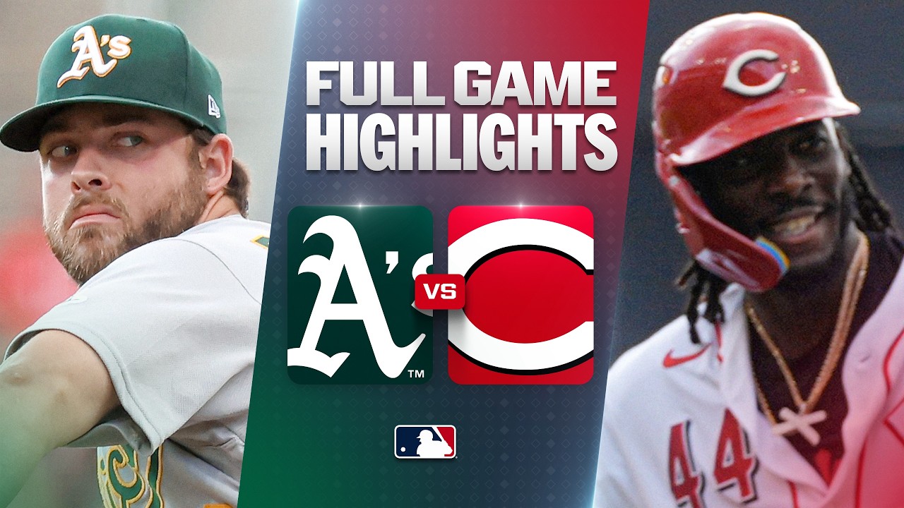 ATHLETICS vs. REDS: Official Full Game Highlights (August 6) | 2026 MLB Season