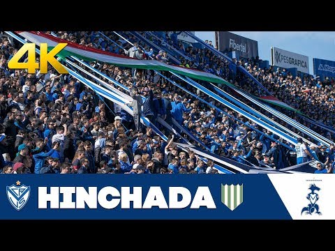 "HINCHADA 4K | Velez 1 Vs Banfield 1 | Torneo 2018/19 | Fecha 03" Barra: La Pandilla de Liniers • Club: Vélez Sarsfield