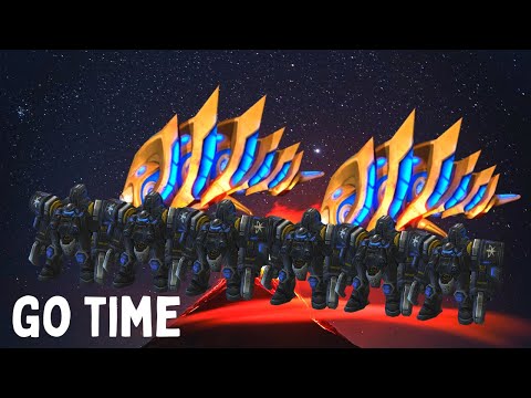 HAMMER SECURITIES ESCORT THE REAVERS - Artanis Weekly Brawl [Starcraft 2 Direct Strike]