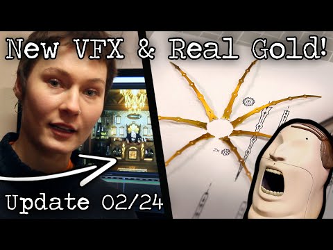 New finished Scenes & Gold Parts! - Update 02/2024 | An Unwound Clockwork