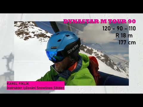 Test skialpových lyží Dynastar M Tour 90