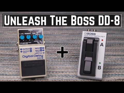 How To Use The Boss FS-7 with The DD-8 For The Ultimate Compact Delay Pedal