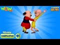 Motu Patlu Telugu 6 Episodes In 1 Hour 3D Animation For Kids 41