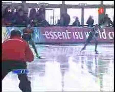 Denny Morrison World Cup Torino 2007,1500m