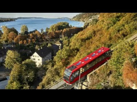 Standseilbahn Magglingen #train #biel #bienne #magglingen #standseilbahn #macolin