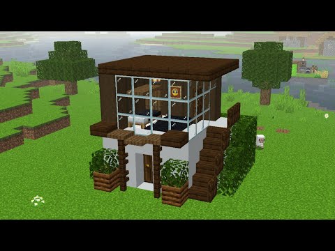 Junior Gamer ( Minecraft ) - ⚒ MINECRAFT | HOW TO BUILD A MODERN HOUSE IN MINECRAFT