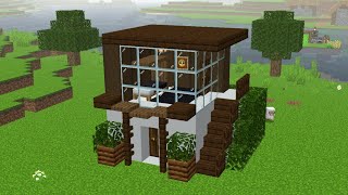 ⚒ MINECRAFT | HOW TO BUILD A MODERN HOUSE IN MINECRAFT