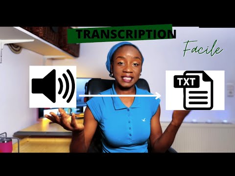 Transcription audio en texte facile et Gratuit (2022)