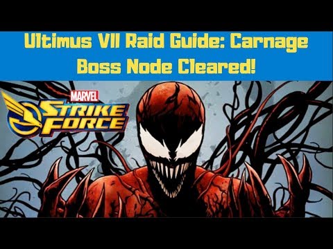Ultimus VII Raid Guide: Carnage Down | Marvel Strike Force | MSF