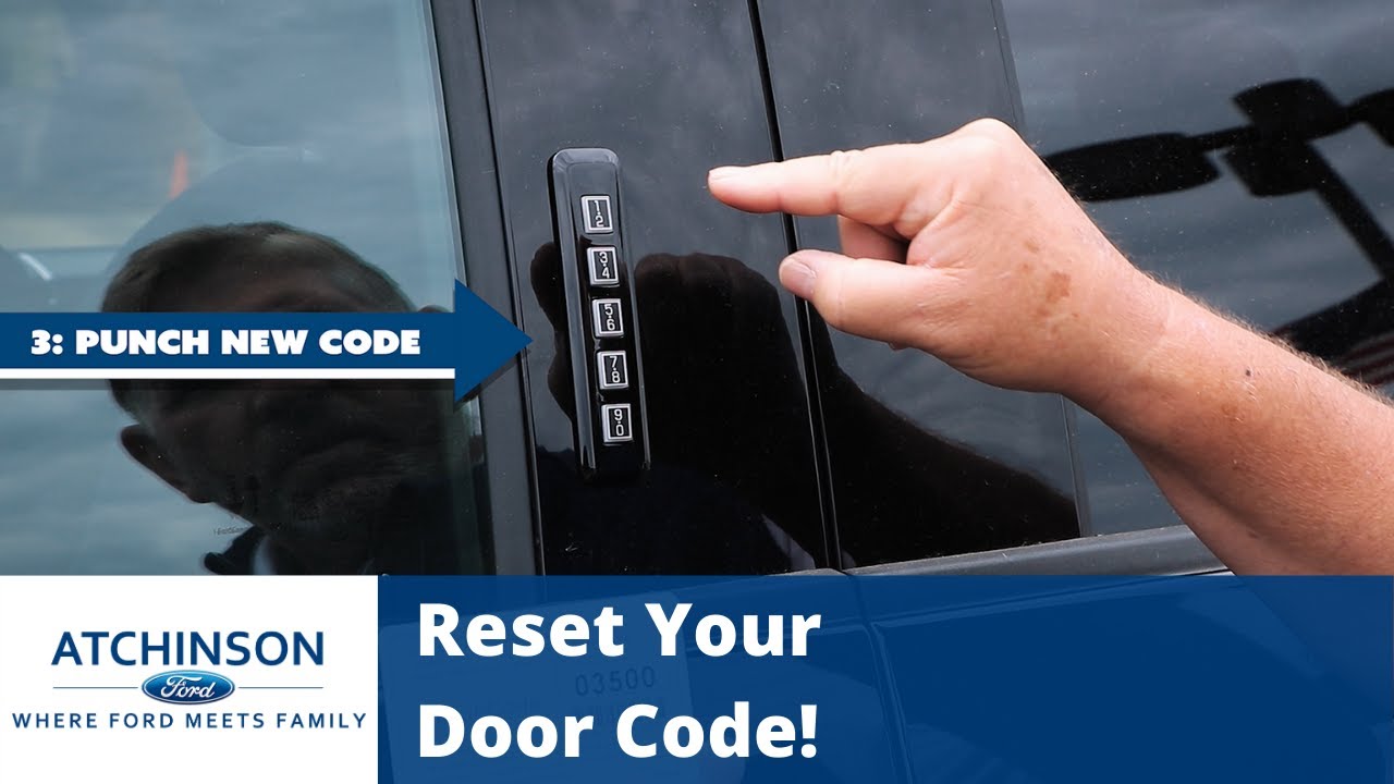 How to Reset Your Ford's Keyless Entry Door Code | Atchinson Ford