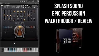 Video thumbnail for Splash Sound - Epic Percussion - Walkthrough / Review by William Morris Music