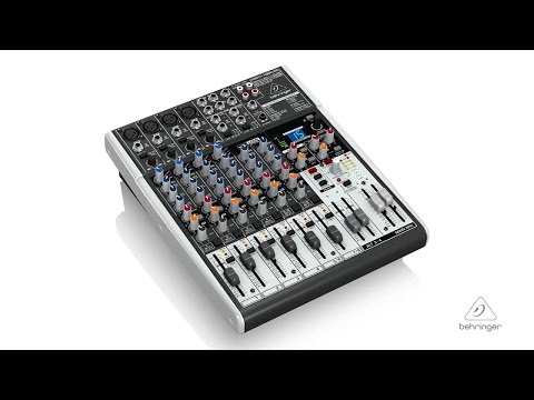 Behringer X1204USB 12-Input 2/2-Bus Mixer with XENYX Mic Preamps & Compressors USB/Audio Interface image 6