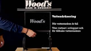 Profesionální průmyslový odvlhčovač WCD3 Pro Woods - 24h/25,5l