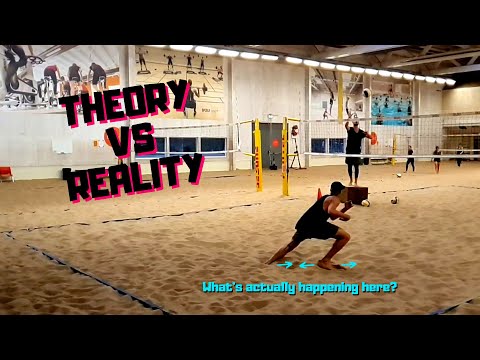 Beach Volleyball Defense Footwork Commonly Mistaught?