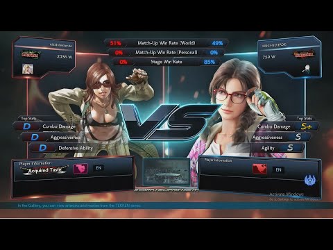 TEKKEN 7: Killiams (Katarina) Vs. KINGS-NEVERDIE- (Julia)
