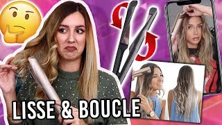 JE TESTE LE FAMEUX LISSEUR 2 EN 1 💥UTILE OU GADGET ?